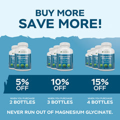 Purely Holistic Magnesium Glycinate made in USA, crafted to rigorous standards.