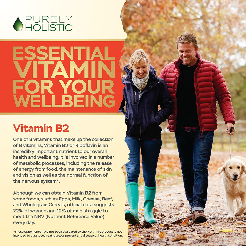 Purely Holistic vegan B2 capsules closeup vegan friendly capsule
