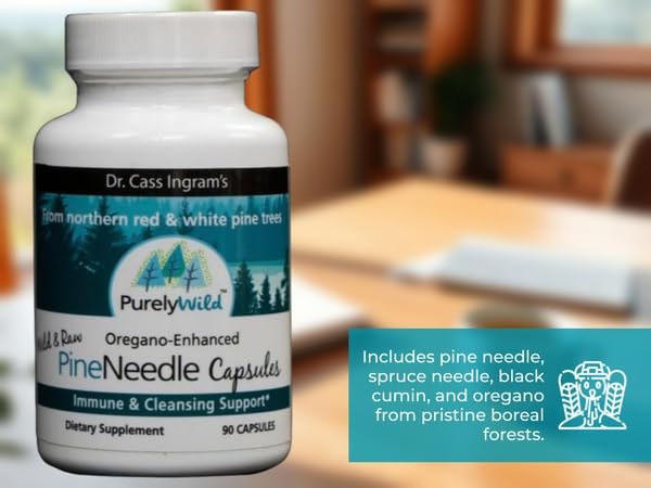 PURELY WILD capsules blend black cumin and oregano for natural immune support.