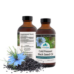 Purely Wild Black Seed Oil bottle front, cold-pressed Nigella sativa for daily wellness.