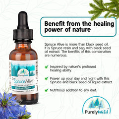 Purely Wild SpruceAlive diffuser-ready oil in a warm setting