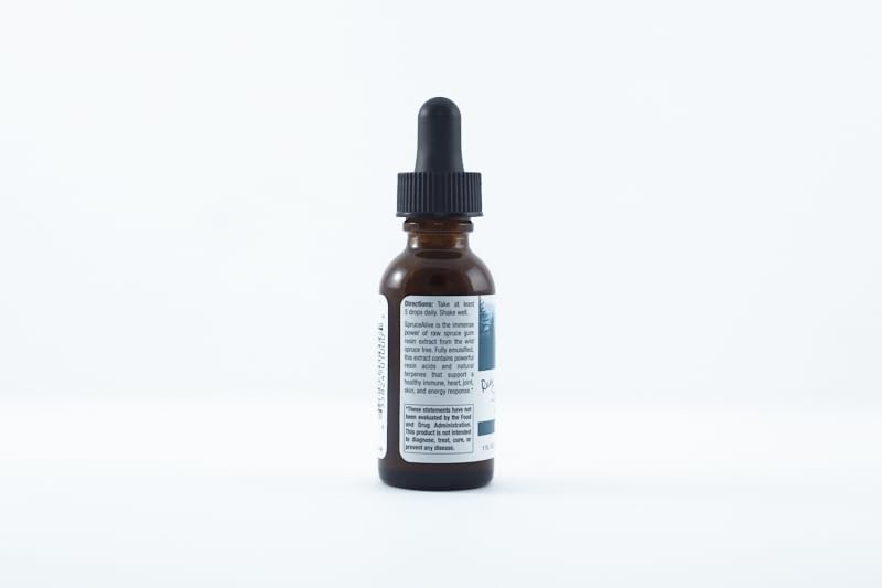 Purely Wild SpruceAlive packaging front showcasing natural ingredients