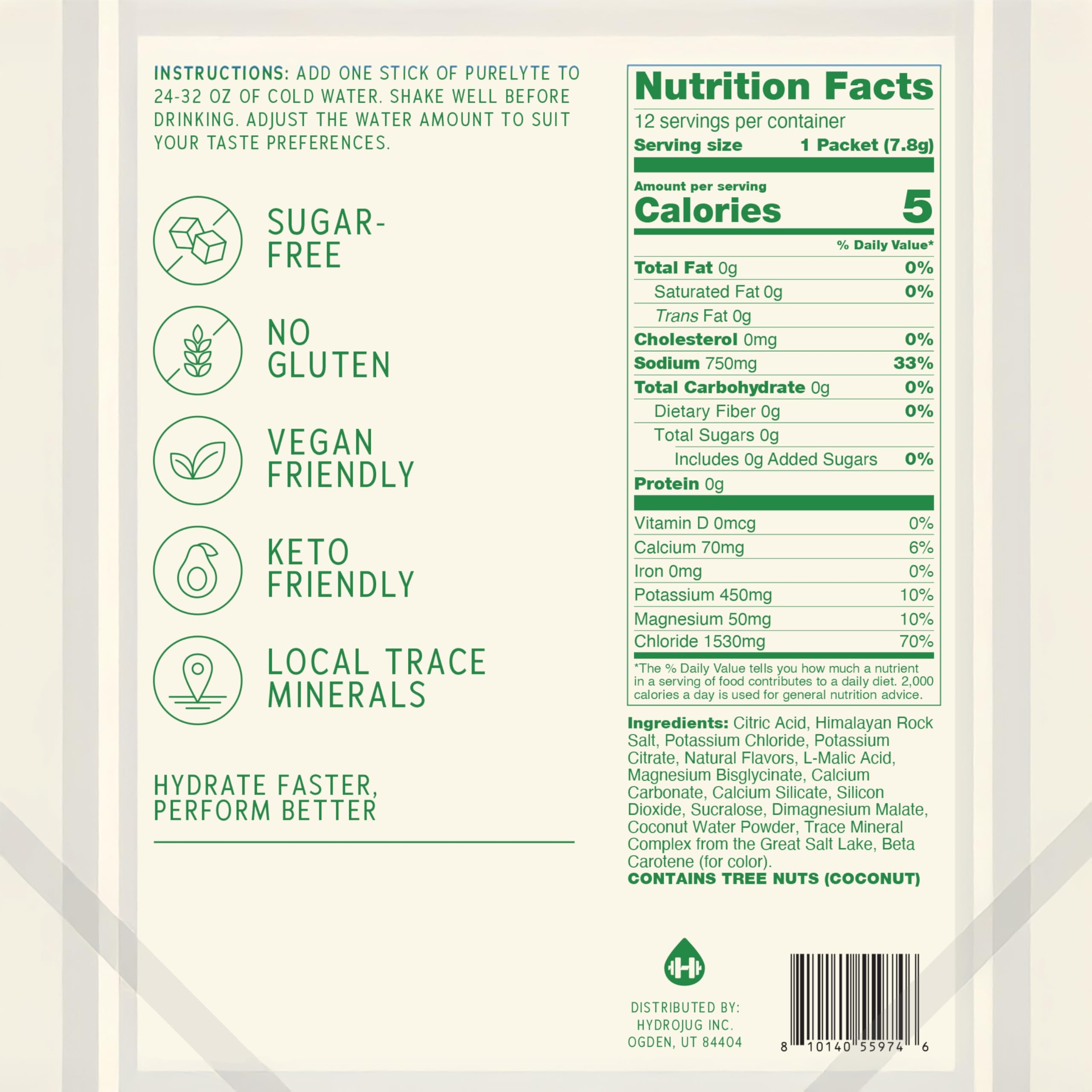 Purelyte strawberry-lemonade powder dissolves quickly after workouts.