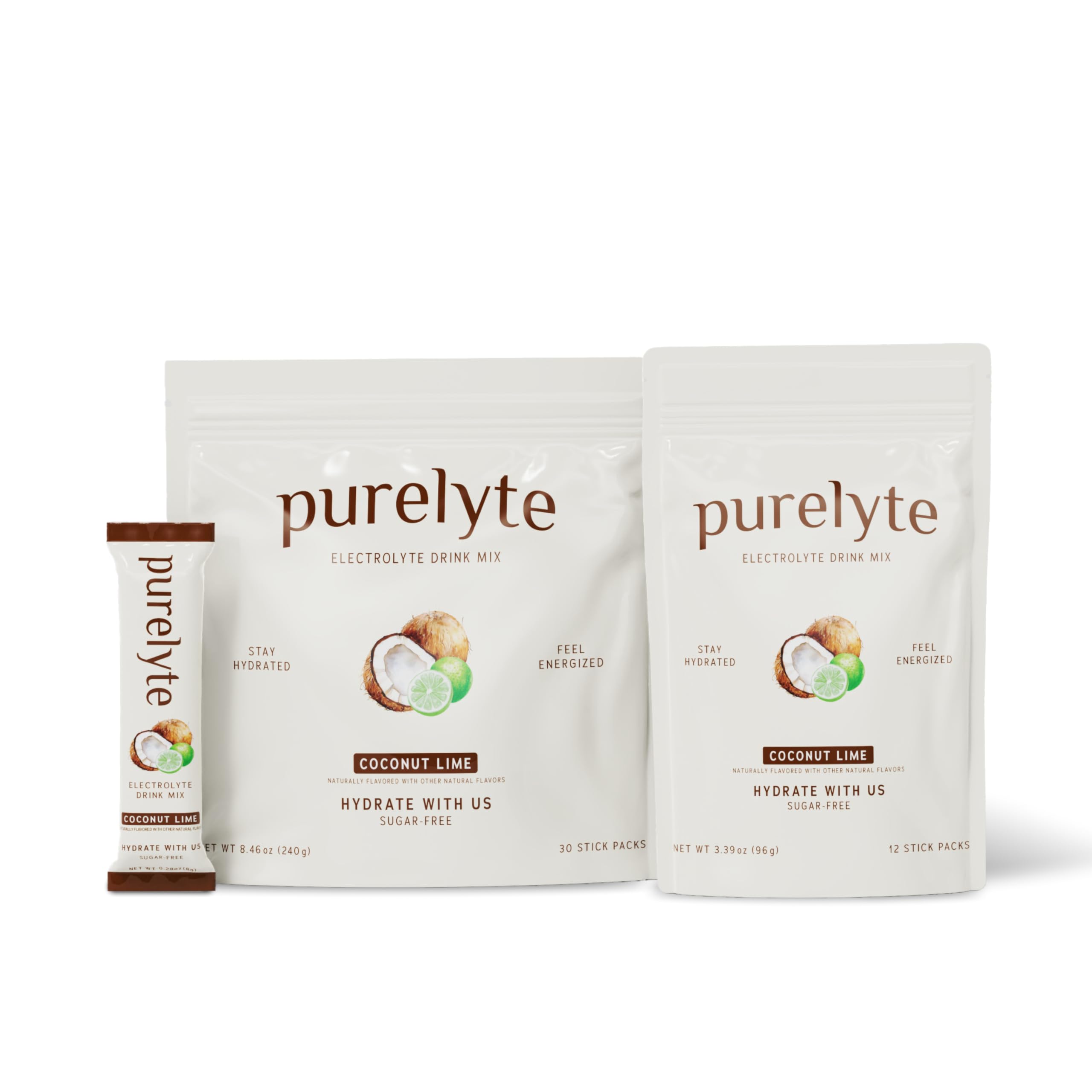Purelyte mixed-berry stick delivering vibrant flavor without sugar