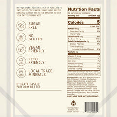 Purelyte strawberry-lemonade stick dissolving in water for refreshing flavor