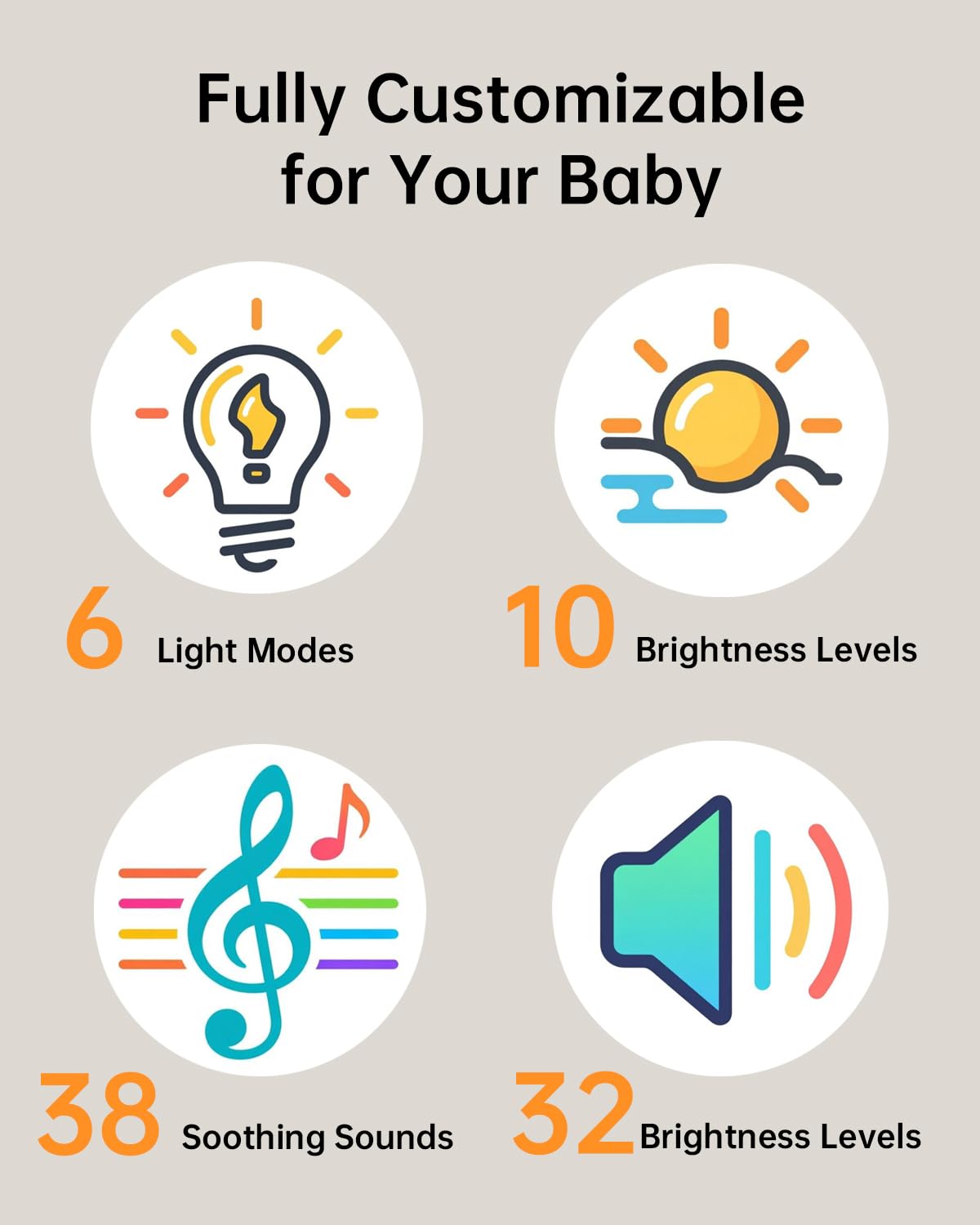 PureNurt womb-environment ambience with gentle soundscapes for soothing newborns.