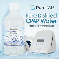 PurePAP distilled water for CPAP machines with mineral-free purity