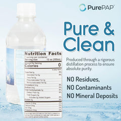 PurePAP distilled water undergoes distillation for absolute purity