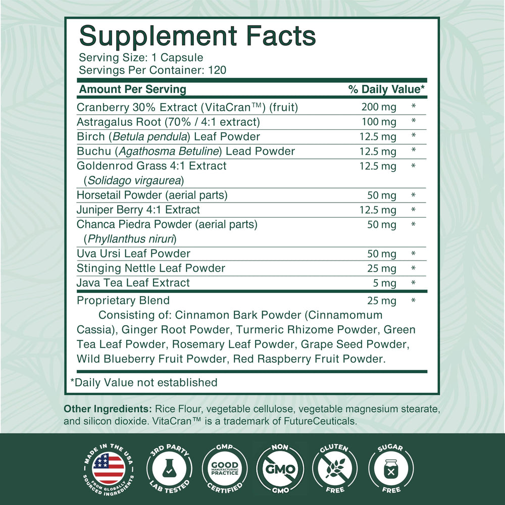 PurePremium astragalus and herbs capsule in the kidney support blend.