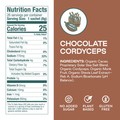 Purest Electrolyte chocolate sachet opened for on-the-go hydration