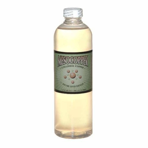 Purest Colloids MesoCopper bottle pour highlights true colloidal copper for skin-friendly mineral support.