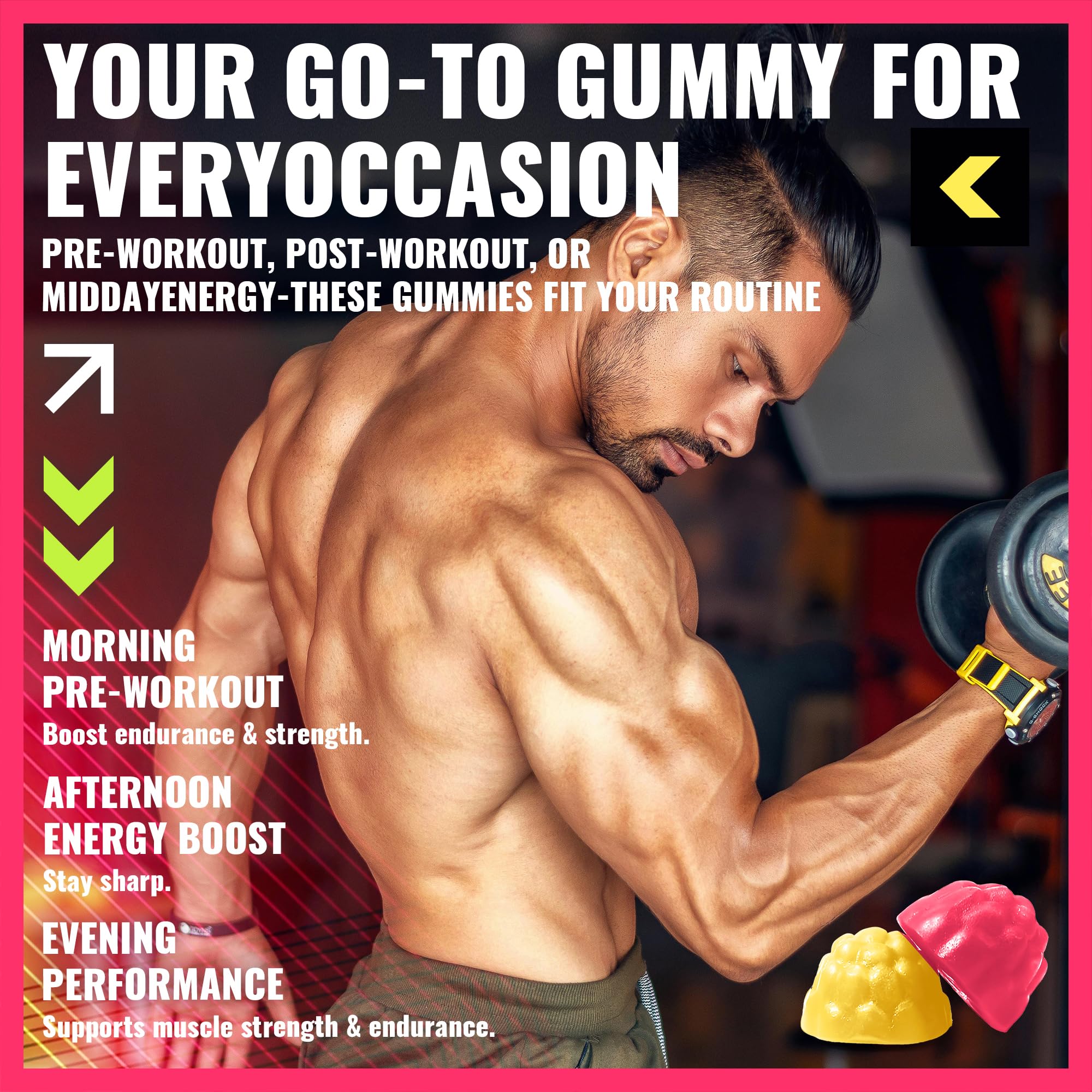 PURESTVITS Creatine Gummy label view highlights NSF certification