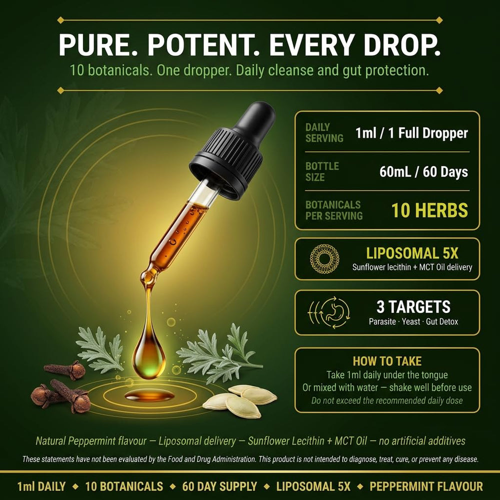 PURETREX Clove ingredient panel—aromatic addition to a traditional cleansing blend.