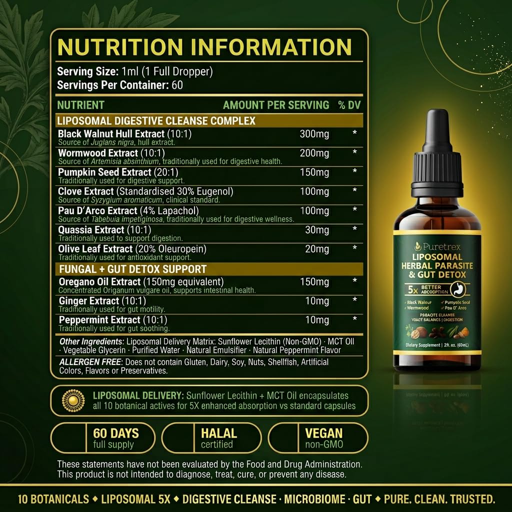 PURETREX Pau D’Arco ingredient panel—historic herb for balance and resilience.