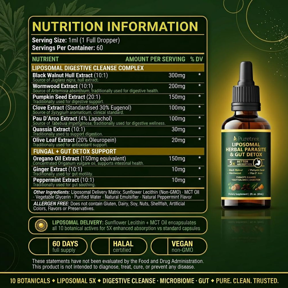 PURETREX Pau D’Arco ingredient panel—historic herb for balance and resilience.