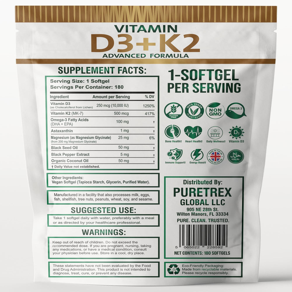 PureTrex coconut oil matrix signals absorption and softgel effectiveness
