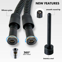 Purifvend narrow nozzle round tip for targeted cleansing and comfort