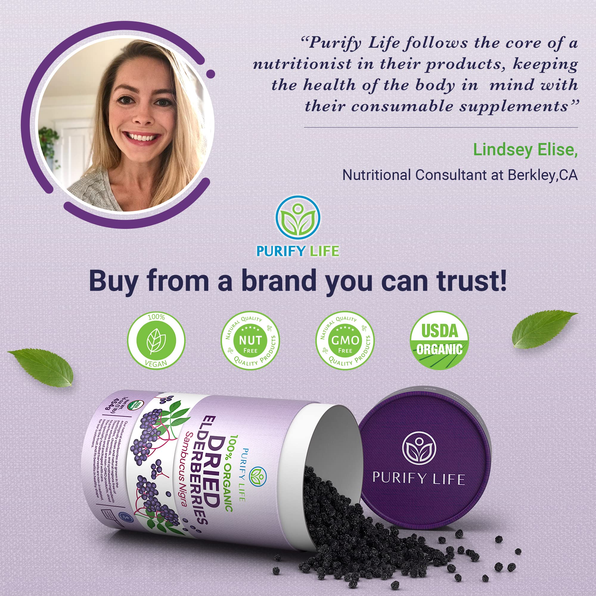 Purify Life community-donation program reflects ethical sourcing values.