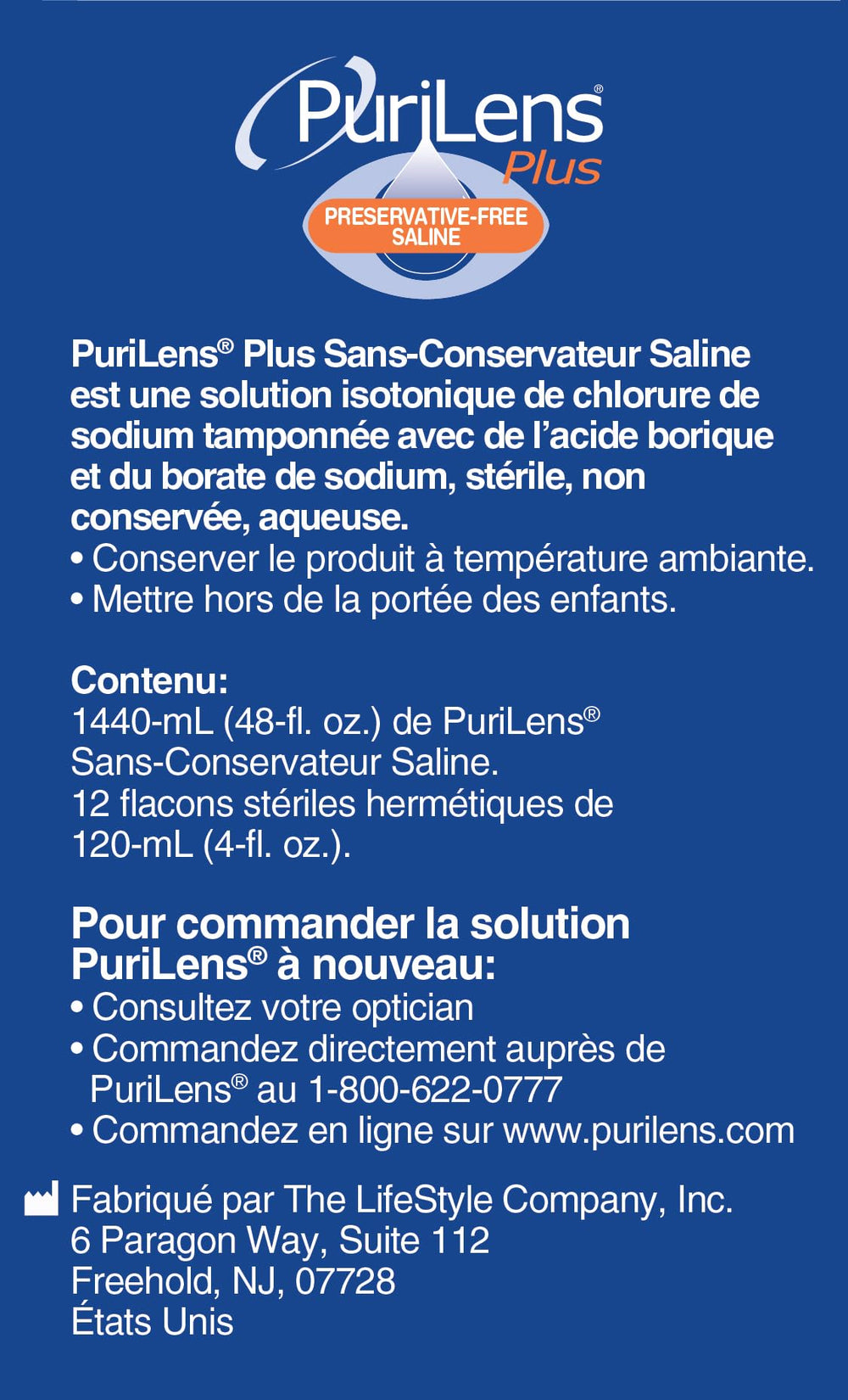 Purilens Plus scleral lens insertion solution for easier handling.