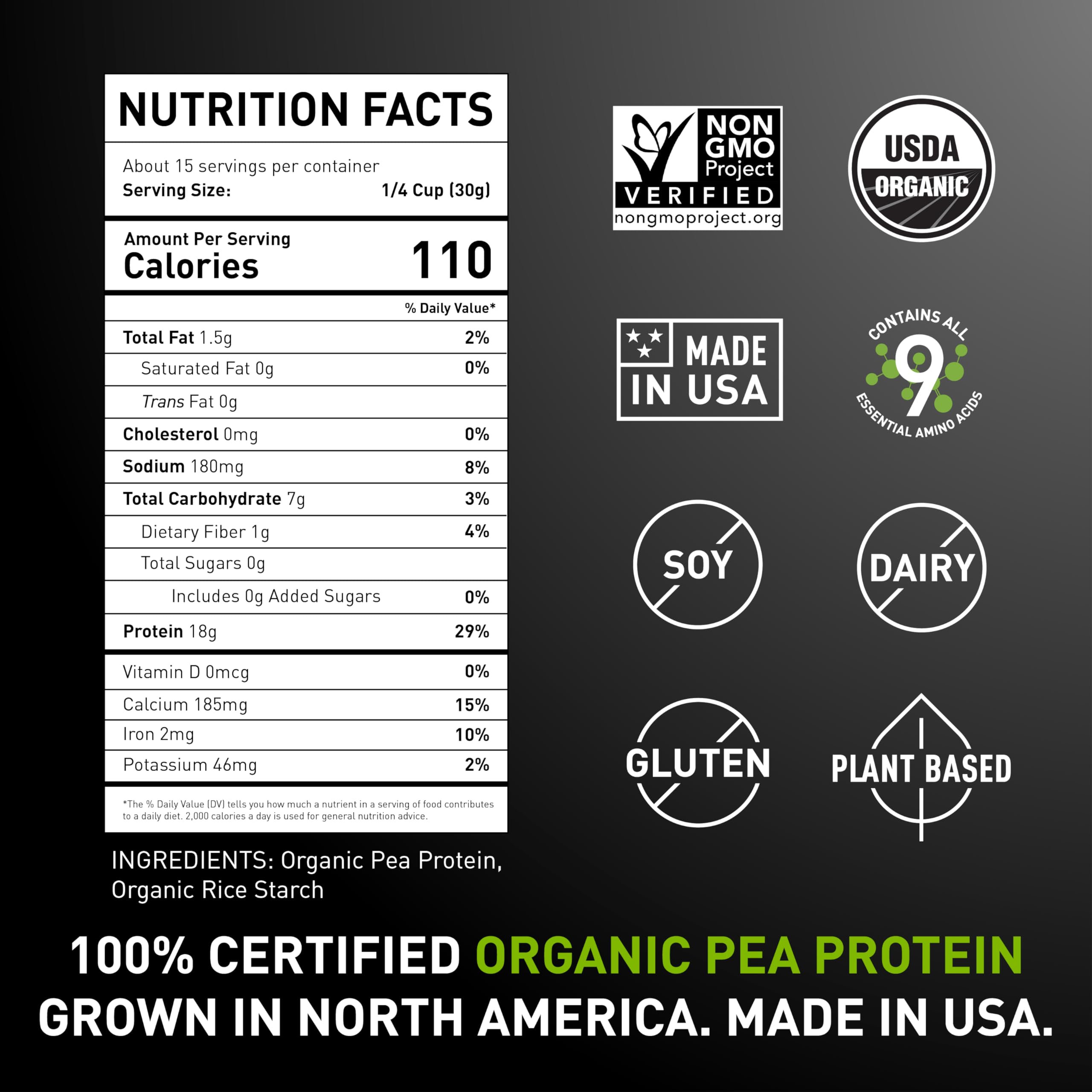 PURIS Organic Pea Protein Crisps in hand, ideal for on-the-go protein.