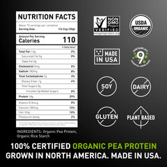PURIS Organic Pea Protein Crisps in hand, ideal for on-the-go protein.