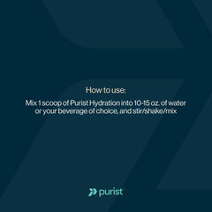Purist ingredient panel closeup emphasizing clean, artificial-free ingredients