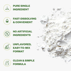 Purisure DHM powder scoop, precise servings for consistent daily use.