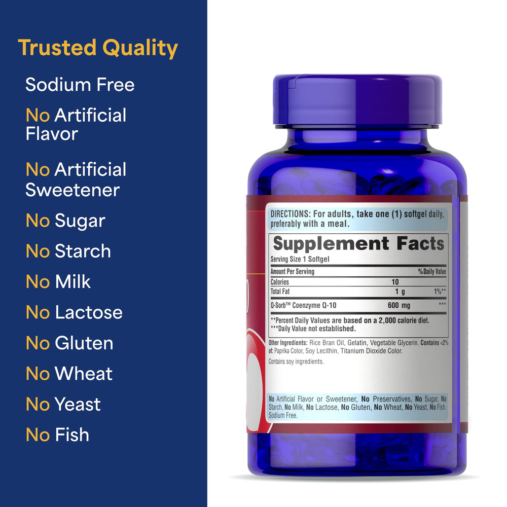 Visual concept of aging well with Puritan's Pride CoQ10 600mg.