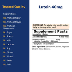 Puritan's Pride easy-swallow softgels for on-the-go use