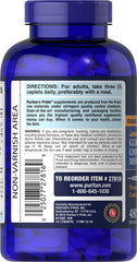 Puritan's Pride packaging detailing the 3 per day formula.