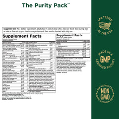 Purity Pack fish oil and CoQ10 softgels promote heart and cognitive support.