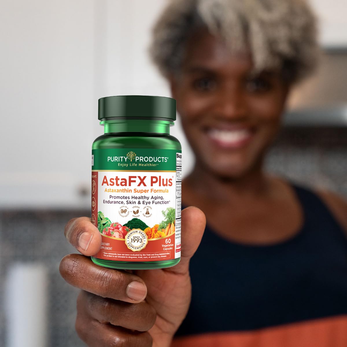 Purity Products AstaFX Plus daily dose pack for convenient use.