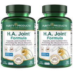 Purity Products HA Joint bottle front highlighting mobility support