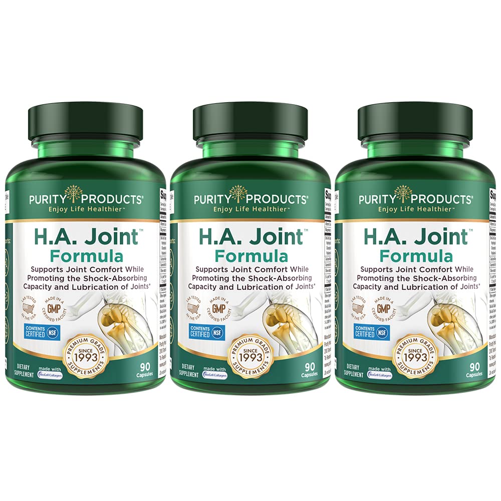 Purity Products HA Joint bottle for daily joint support and hydration
