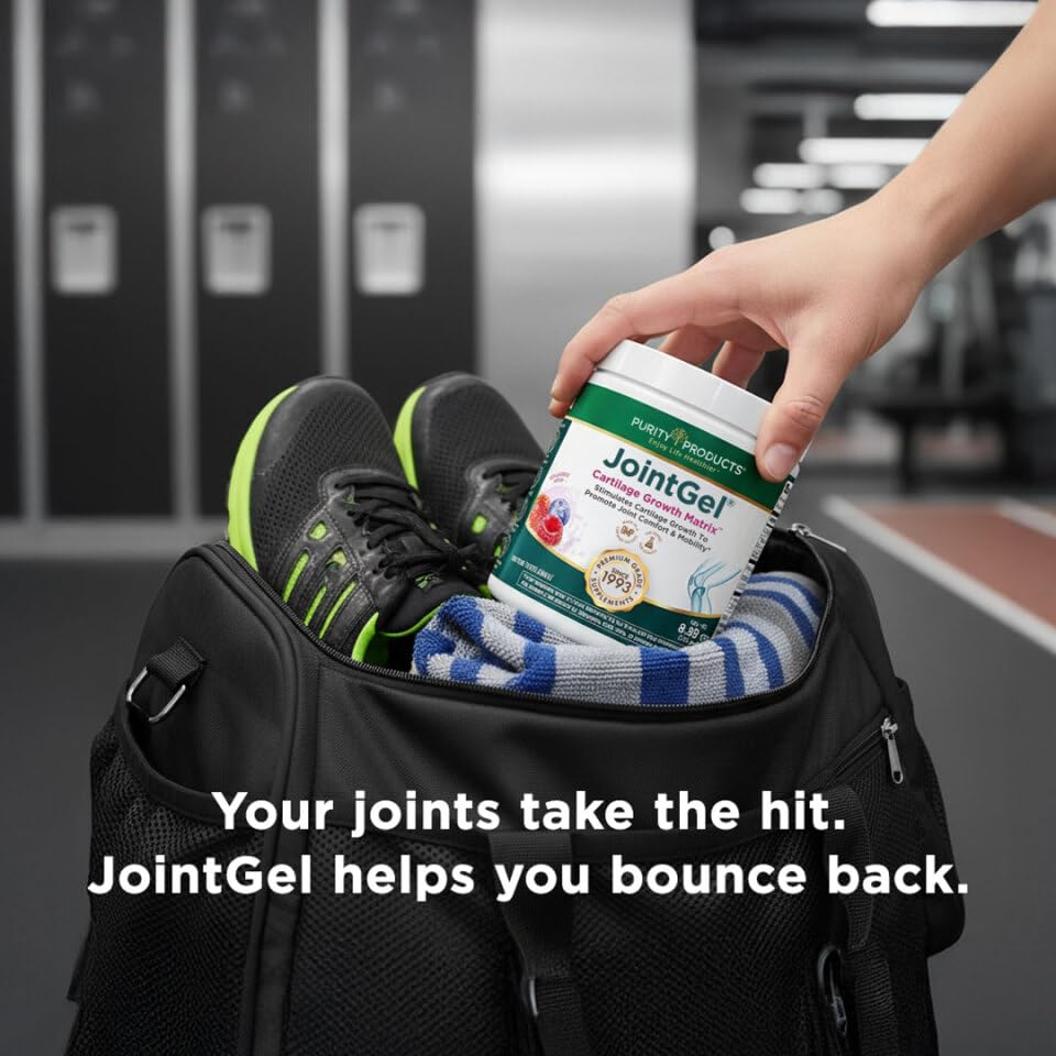 Purity Products JointGel OptiMSM sulfur visual demonstrating connective tissue benefits