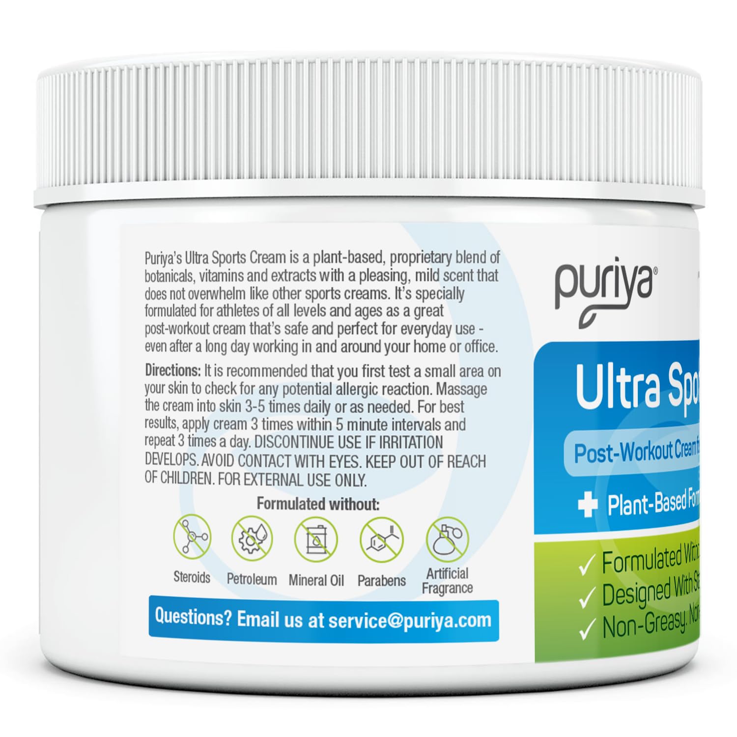 Packaging shot highlighting USA-made, plant-based ingredients for daily use