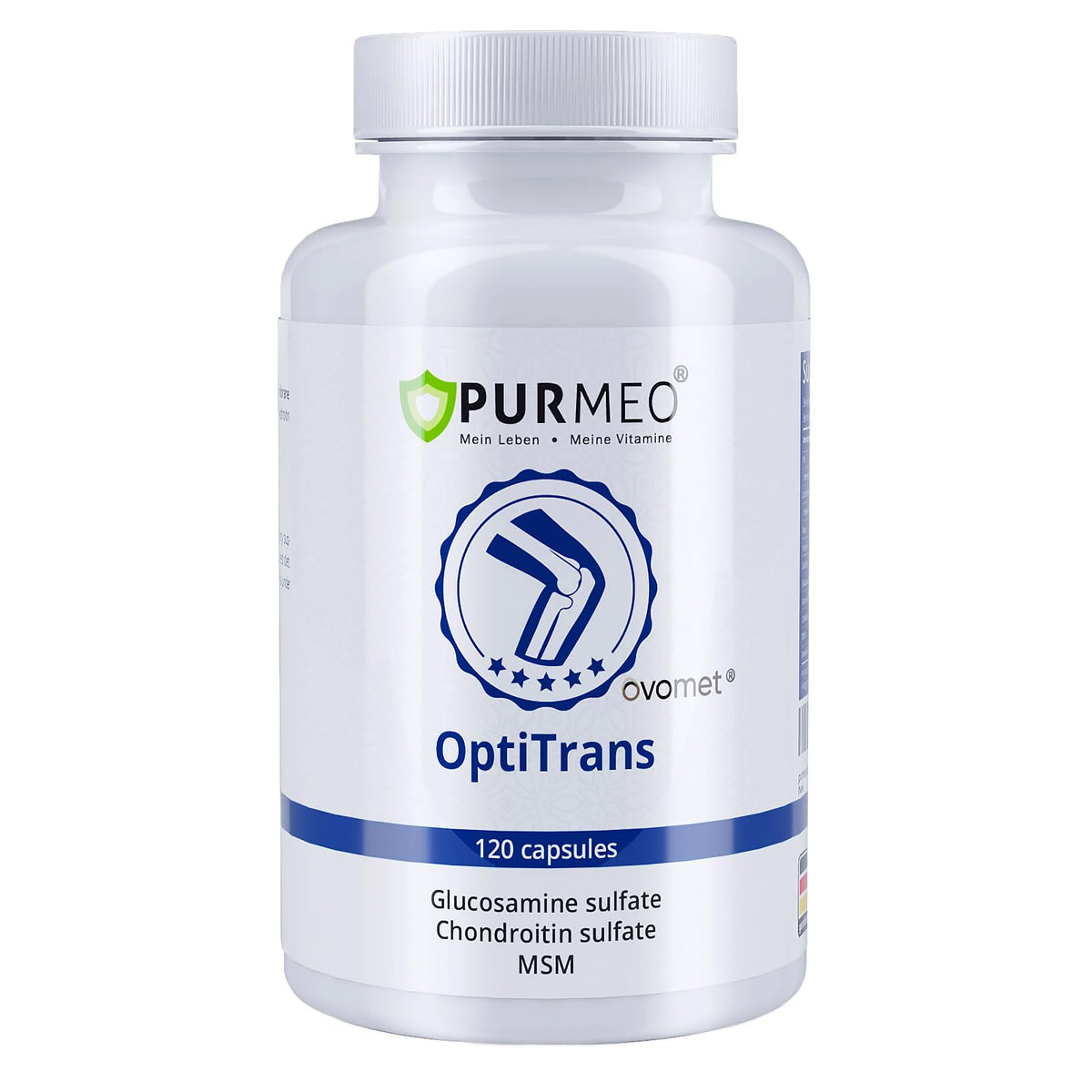 Purmeo 5-Day bottle cap close-up for reliable daily dosing.