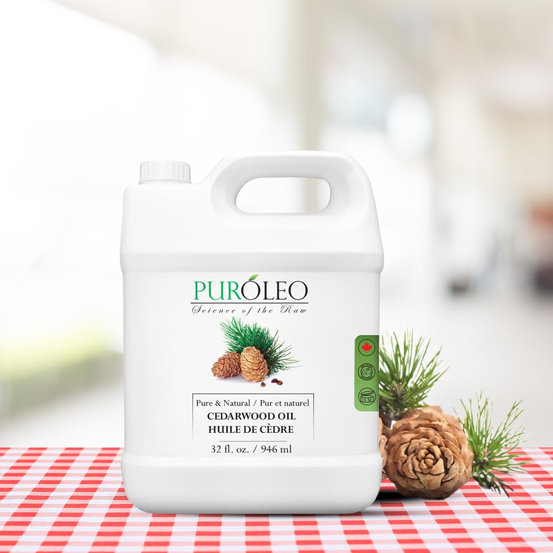PURÓLEO Cedarwood Oil cleaning use for natural surfaces.