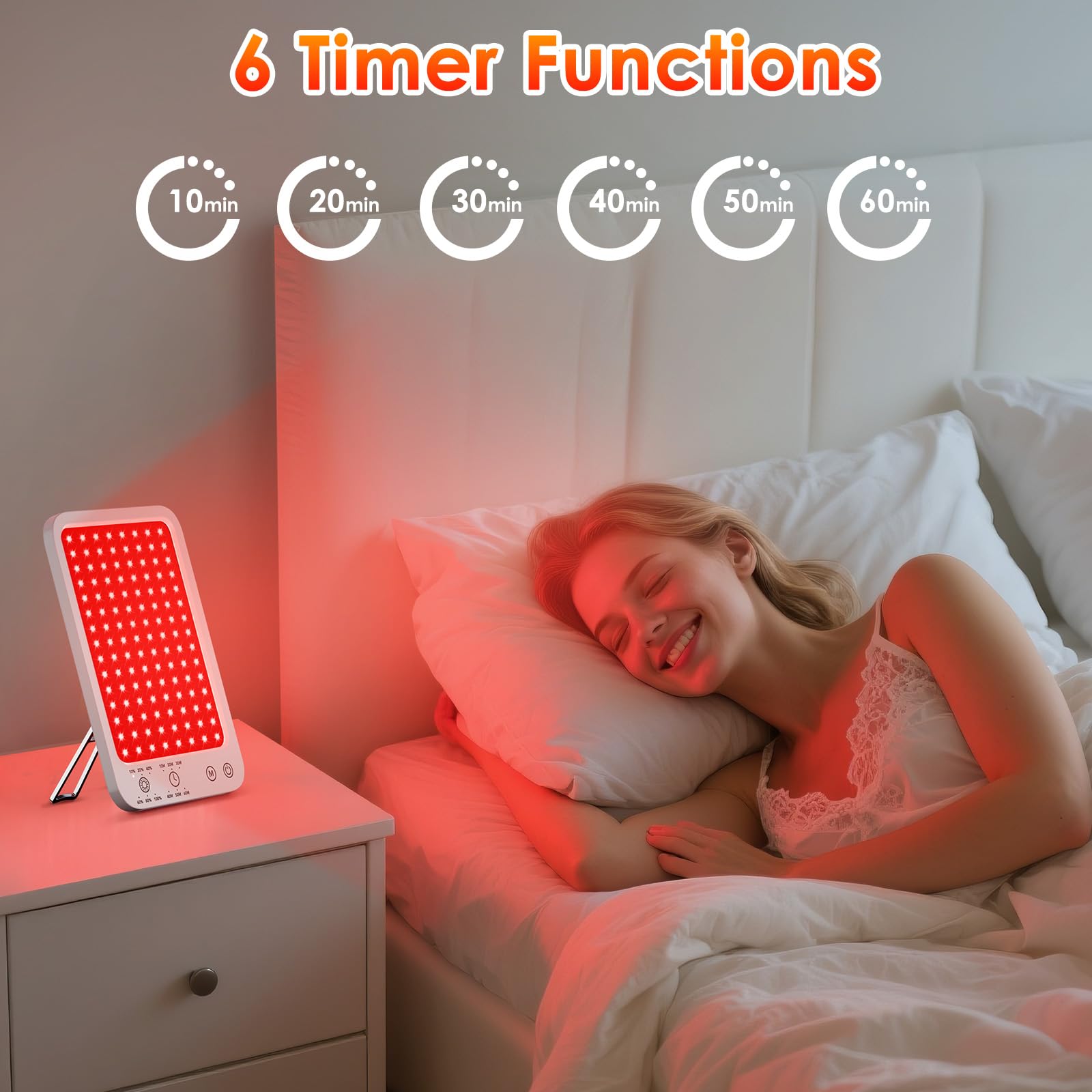Puroth 850nm infrared light provides deeper warmth and comfort.