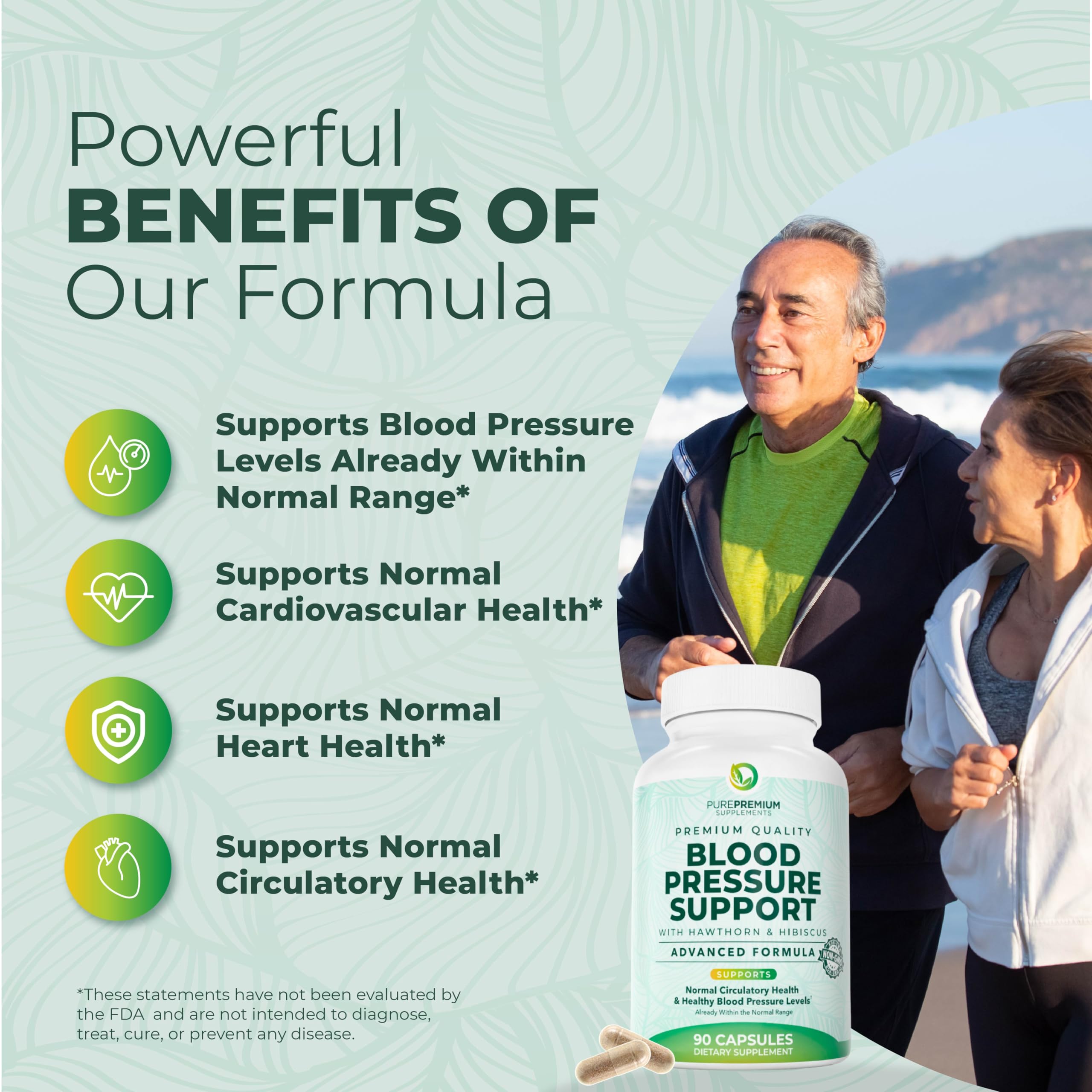 PurPremium Hawthorn berry formula ingredients provide natural cardiovascular support