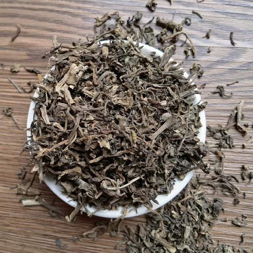 Purslane soup ingredient in pot, ideal for light, flavorful recipes.