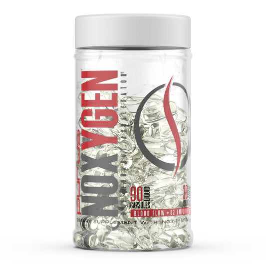 Purus Labs NOXygen bottle ready for pre-workout support and stronger pumps.