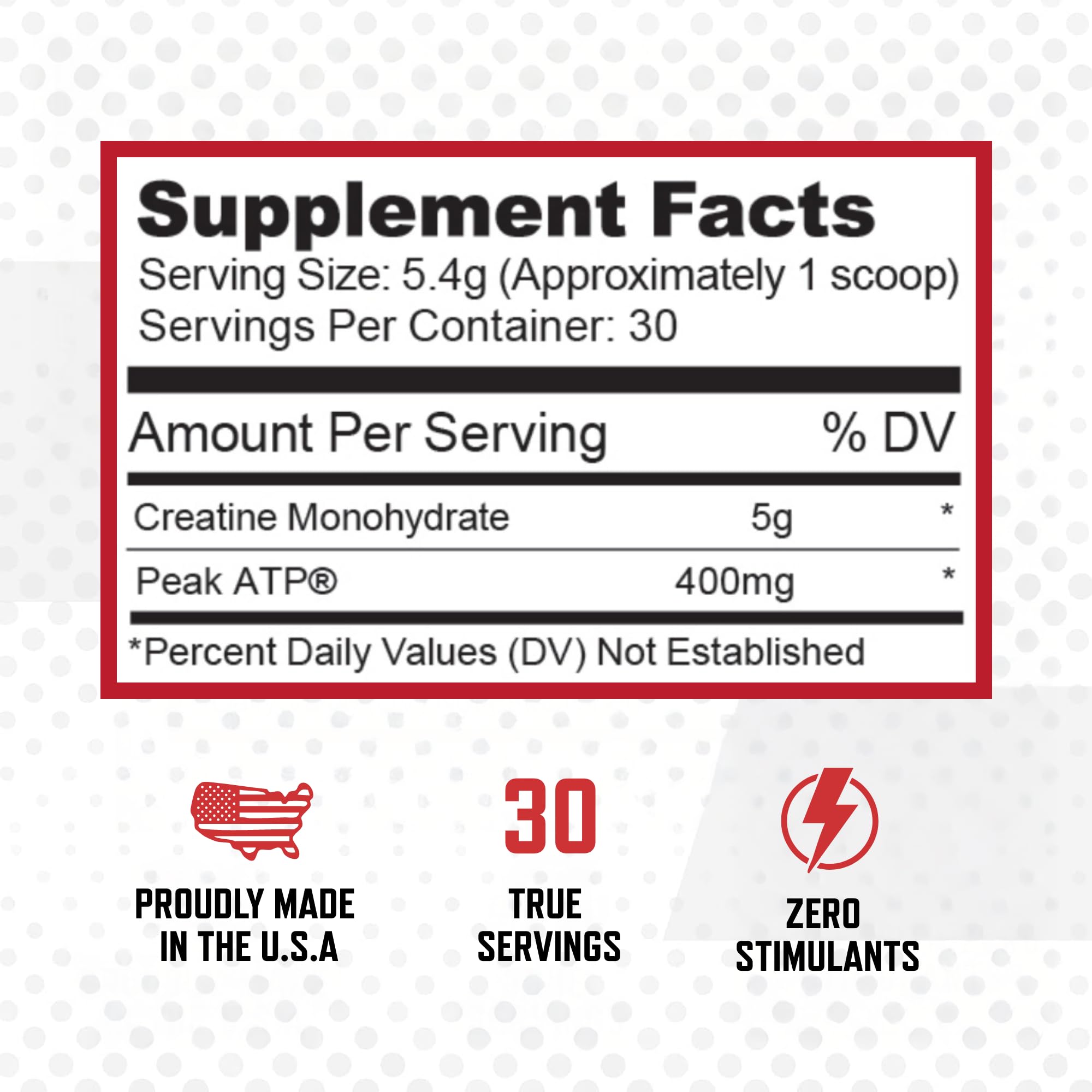 Purus Labs Peak ATP with creatine powder scoop signaling pre-workout energy support.