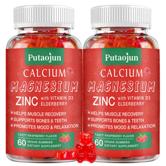 Putaojun bottle pour showing mineral blend for daily wellness