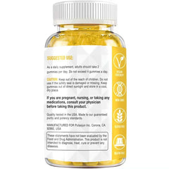 Putaojun Creatine mango gummies closeup showing chewy texture for on-the-go fueling.