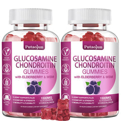 Putaojun glucosamine chondroitin gummies bottle supports daily joint comfort.