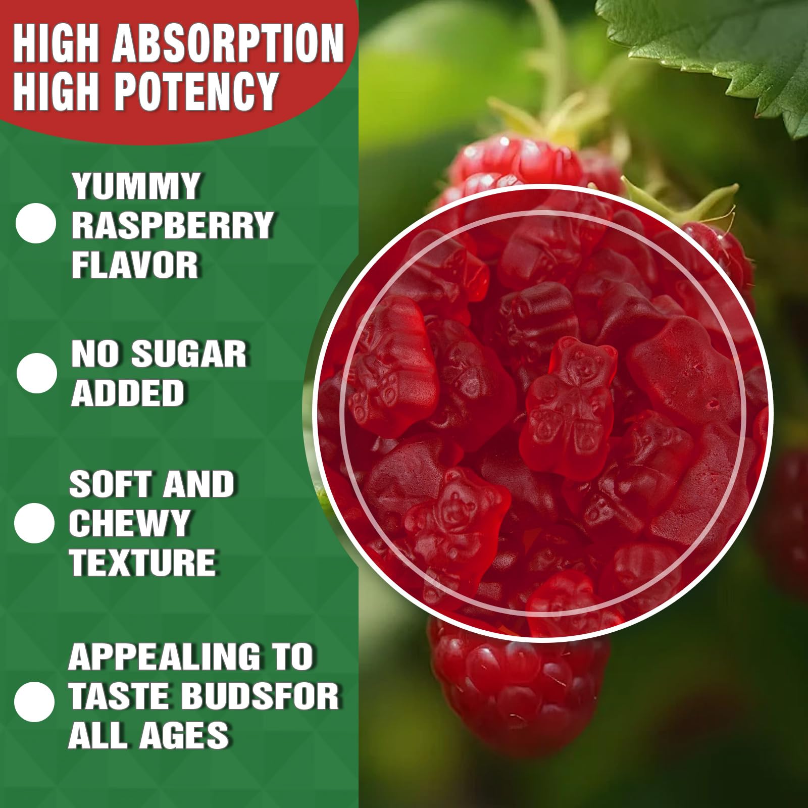 Putaojun gummies include vitamin D3 for nutrient synergy