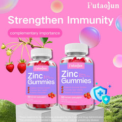Putaojun Zinc Gummies chewy texture showcases easy daily intake