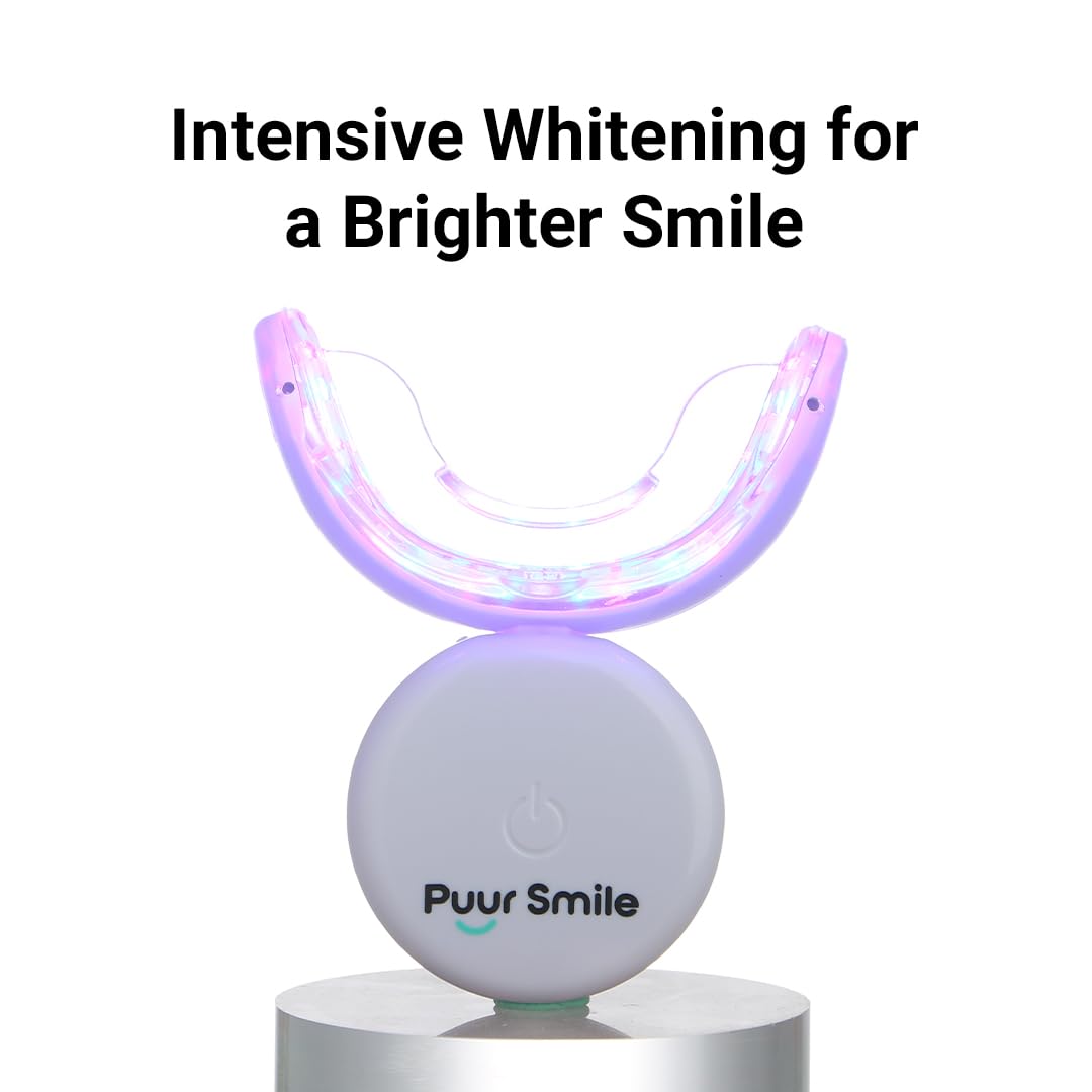 Puur Smile gentle formula suitable for sensitive teeth during whitening