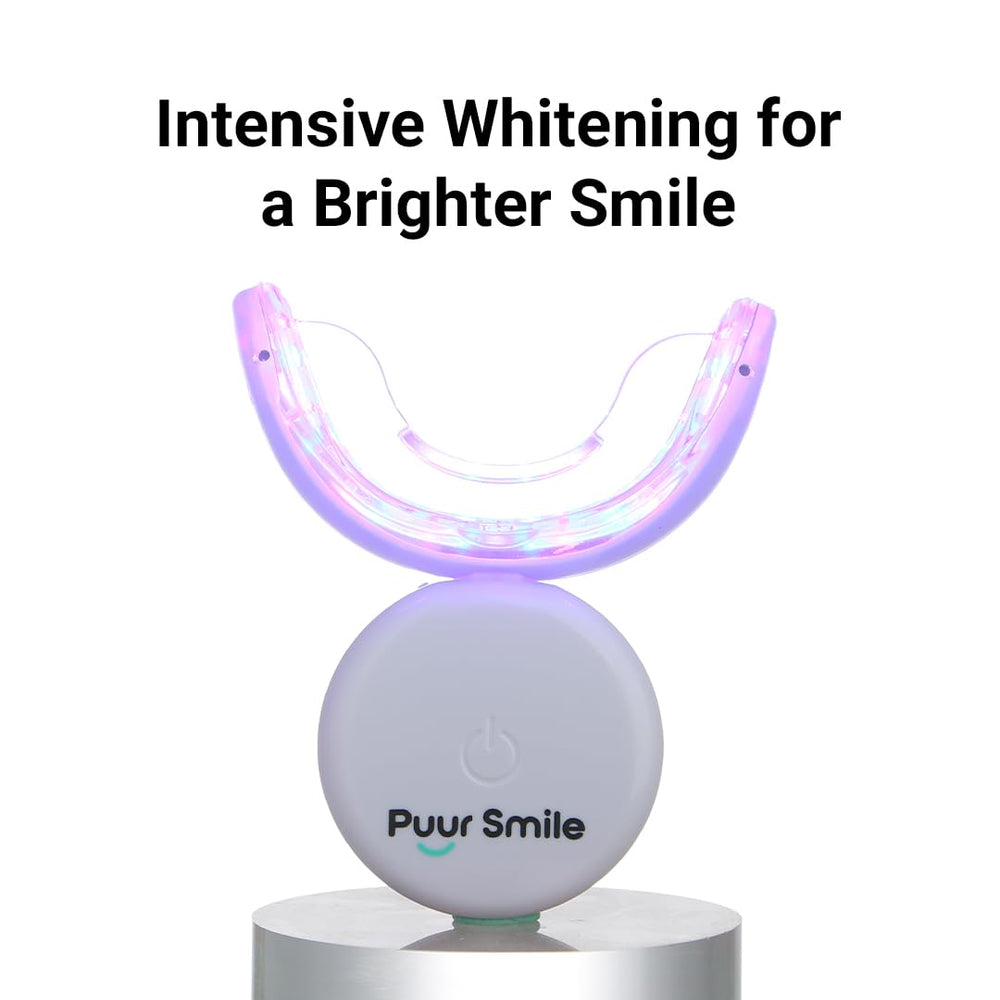 Puur Smile gentle formula suitable for sensitive teeth during whitening